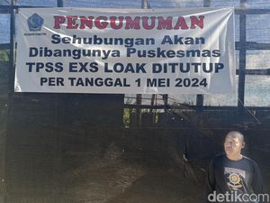 TPS Gunung Agung Dijaga Ketat Satpol PPJelang Diubah Jadi Puskesmas TPS Gunung Agung Dijaga Ketat Satpol PPJelang Diubah Jadi Puskesmas