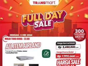 Tebus Murah! Beli Tempat Tidur di Transmart Full Day Sale Hemat Rp 7,9 Jutaan