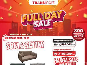 Merapat! Beli Sofa di Transmart Full Day Sale Diskon Gede, Hemat Rp 1,5 Jutaan