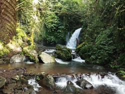 Pesona Air Terjun Yeh Hoo di Antara Subak dan Sawah Jatiluwih