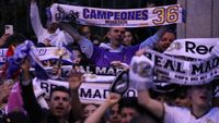 Euforia Suporter Real Madrid Rayakan Juara LaLiga