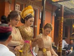 Anggunnya Mahalini Kenakan Kebaya Bali Jelang Menikah dengan Rizky Febian