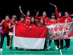 Final Uber Cup 2024: Susunan Pemain Indonesia Vs China