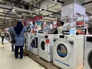 Mantap! di Transmart Full Day Sale, Mesin Cuci Diobral & Diskon Gede