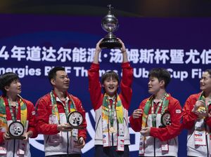 Tambah Koleksi Juara Uber Cup, China Semakin Sulit Terkejar Tambah Koleksi Juara Uber Cup, China Semakin Sulit Terkejar