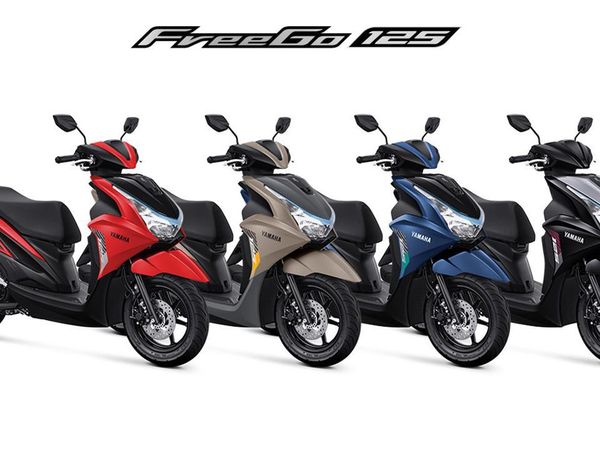Warna-warni Baru Yamaha FreeGo 125 di Indonesia