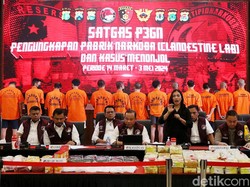 10 Kasus Narkoba Terbesar yang Dibongkar Satgas P3GN Polri 2 Bulan Terakhir