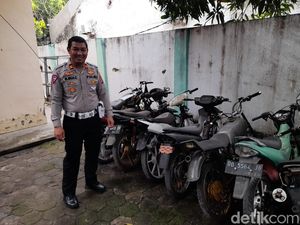 Motor Sitaan di Polres Selayar Tak Diambil Pemilik hingga 4 Tahun