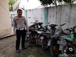 Motor Sitaan di Polres Selayar Tak Diambil Pemilik hingga 4 Tahun