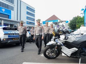 Korlantas Cek Kesiapan Kendaraan Listrik Kawal Tamu VVIP World Water Forum