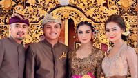 7 Foto Kakak Ipar Dampingi Mahalini di Prosesi Adat Bali, Tak Kalah Cantik