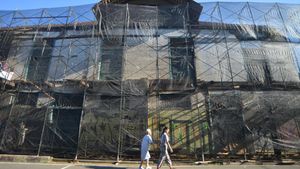Penampakan Gedung Cagar Budaya di Padang yang Nyaris Roboh