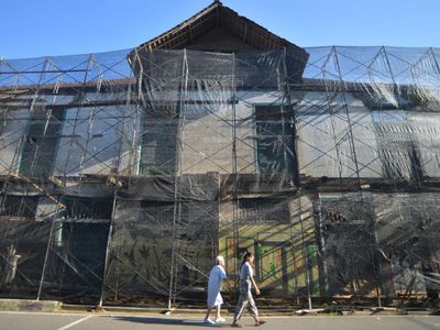 Penampakan Gedung Cagar Budaya di Padang yang Nyaris Roboh