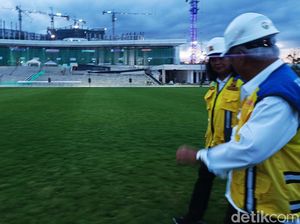 Kondisi Terkini Lapangan IKN Jelang Upacara 17 Agustus Kondisi Terkini Lapangan IKN Jelang Upacara 17 Agustus