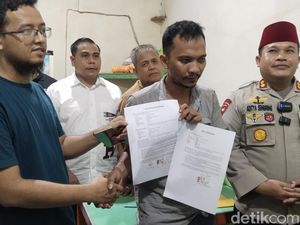 Hindari Polisi, Si Kribo Cukur Rambut Usai Viral Kurang Bayar di Warteg