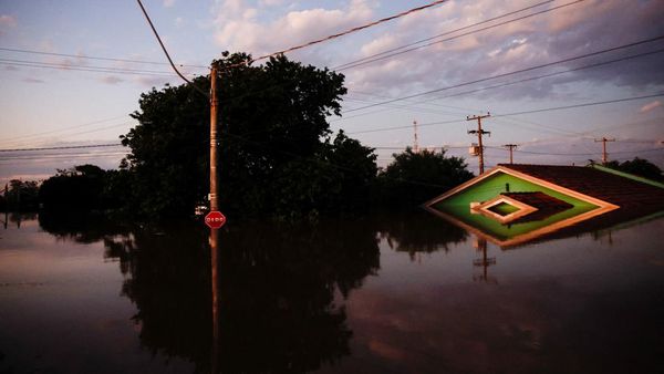 Ribuan Rumah di Brasil Tenggelam gegara Banjir