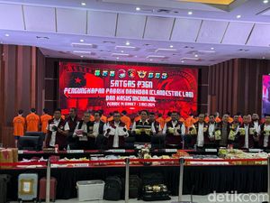 Polri Bekuk 28.861 Tersangka Narkoba, 3,7 Ton Sabu-1,7 Ton Ganja Disita