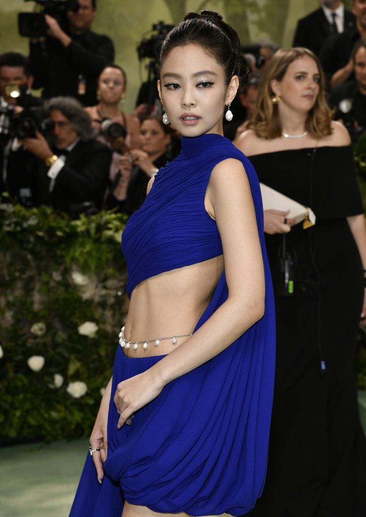 Jennie Kim attends The Metropolitan Museum of Art's Costume Institute benefit gala celebrating the opening of the 