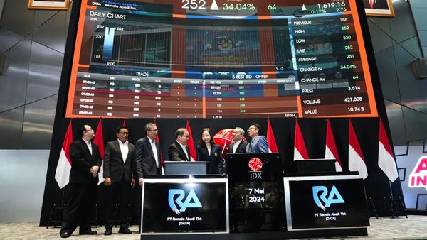 DATA Resmi Melantai di Bursa