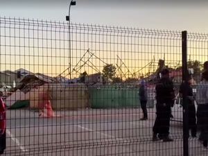 Penampakan Gedung Ambruk di Afrika Selatan, 22 Orang Luka-luka