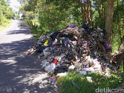 Sampah di Jalan Imogiri-Panggang Sengaja Dibiarkan, Ternyata Ini Alasannya