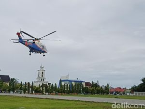 Helikopter TNI-BNPB Disiagakan Evakuasi Warga Luwu Terisolir Karena Longsor Helikopter TNI-BNPB Disiagakan Evakuasi Warga Luwu Terisolir Karena Longsor