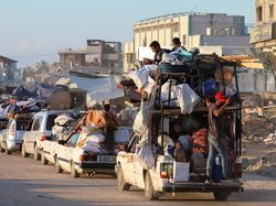 Warga Palestina Tiba di Khan Younis Setelah Diusir Israel dari Rafah