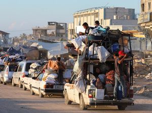 Warga Palestina Tiba di Khan Younis Setelah Diusir Israel dari Rafah