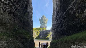 Jadi Patung Tertinggi Keempat di Dunia, Begini Sejarah Patung GWK
