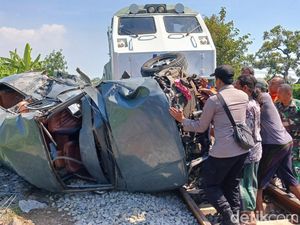 Korban Tewas Kijang Vs KA Pandalungan di Pasuruan Jadi 4 Orang