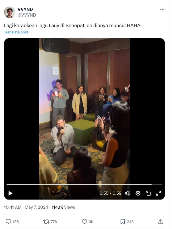 Momen Lauv Gerebek Pengunjung Karaoke