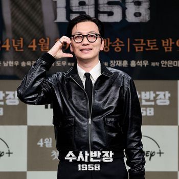 Lee Dong Hwi di press conference/ Foto: instagram.com/mbcdrama_now