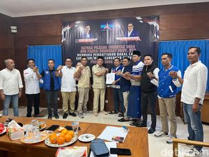 Ketua Gerindra NTB Lalu Pathul Bahri Daftar Bacagub ke Demokrat dan PAN