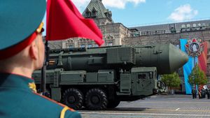Rusia Pamer Rudal di Latihan Parade Jelang Peringatan Hari Kemenangan