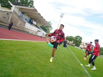 Jelang Lawan Guinea, Indonesia U-23 Adaptasi Cuaca Dingin-Latihan Ringan