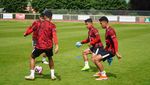Foto Latihan Garuda Muda Jelang Timnas Indonesia U-23 Vs Guinea