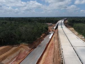 Pembangunan Tol Bayung Lencir-Tempino Seksi 3 Dikebut, Target Rampung Juli Pembangunan Tol Bayung Lencir-Tempino Seksi 3 Dikebut, Target Rampung Juli