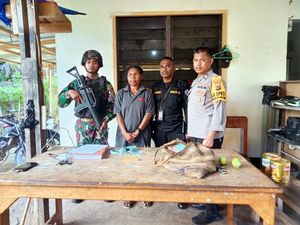 Wanita Asal Papua Nugini Bawa 2 Amunisi Ilegal di Jayapura Ditangkap