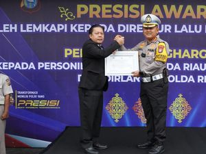 Polda Riau Diganjar Penghargaan Lemkapi, Berkat Amankan Arus Mudik Idul Fitri