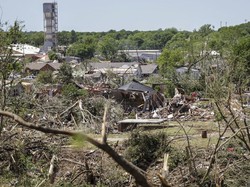 Penampakan Hancurnya Oklahoma AS Seusai Diterjang Tornado