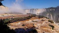 Hujan Lebat di Brasil Bikin Air Terjun Iguazu Meluap