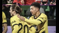 Satu lagi komparasi nasib Sancho dan Sabitzer semasa di MU dan kini di Dortmund. Foto: dok. Internet/X (Twitter)