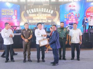 Dinilai Komunikatif, Pj Gubernur Sumut Dapat Penghargaan dari Serikat Buruh