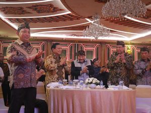 Prabowo Hadiri HUT Hendropriyono, Ada Try Sutrisno-Andika Perkasa