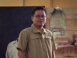 Cerita Suvi Wahyudianto Mejeng Karya di Art Central Hong Kong