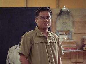 Cerita Suvi Wahyudianto Mejeng Karya di Art Central Hong Kong Cerita Suvi Wahyudianto Mejeng Karya di Art Central Hong Kong