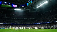 Atap Santiago Bernabeu yang Ditutup Bantu Madrid Kalahkan Bayern