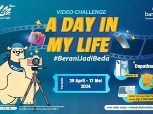 Bikin Video A Day In My Life Bisa Dapat Hadiah dari bank bjb, Ini Caranya