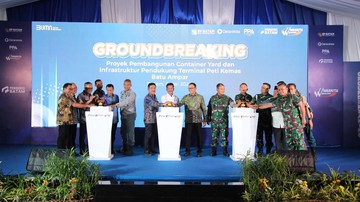 BP Batam Groundbreaking Pembangunan Container Yard Pelabuhan Batu Ampar