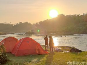 Syahdunya, Camping di Bibir Sungai di Potrobayan River Camp